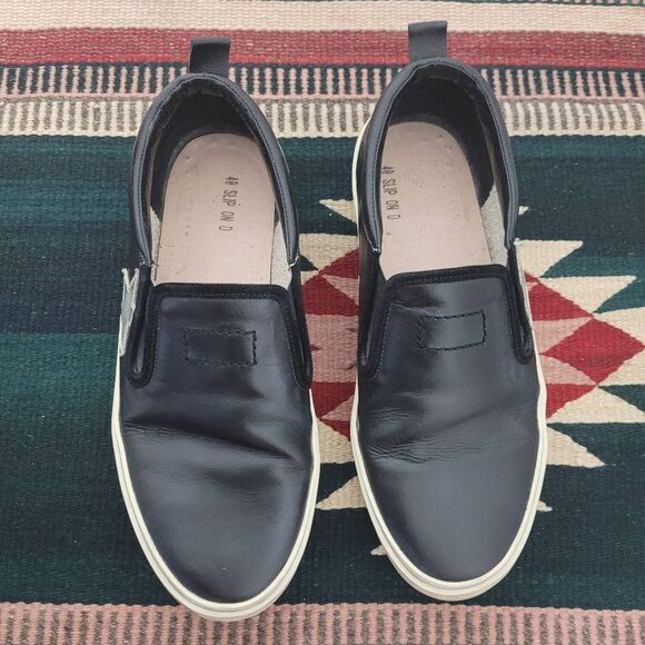 Golden Goose GGDB/Private EDT Hanami Slip On Star Sneakers Sz 40 US 10‎ Black - Picture 3 of 12